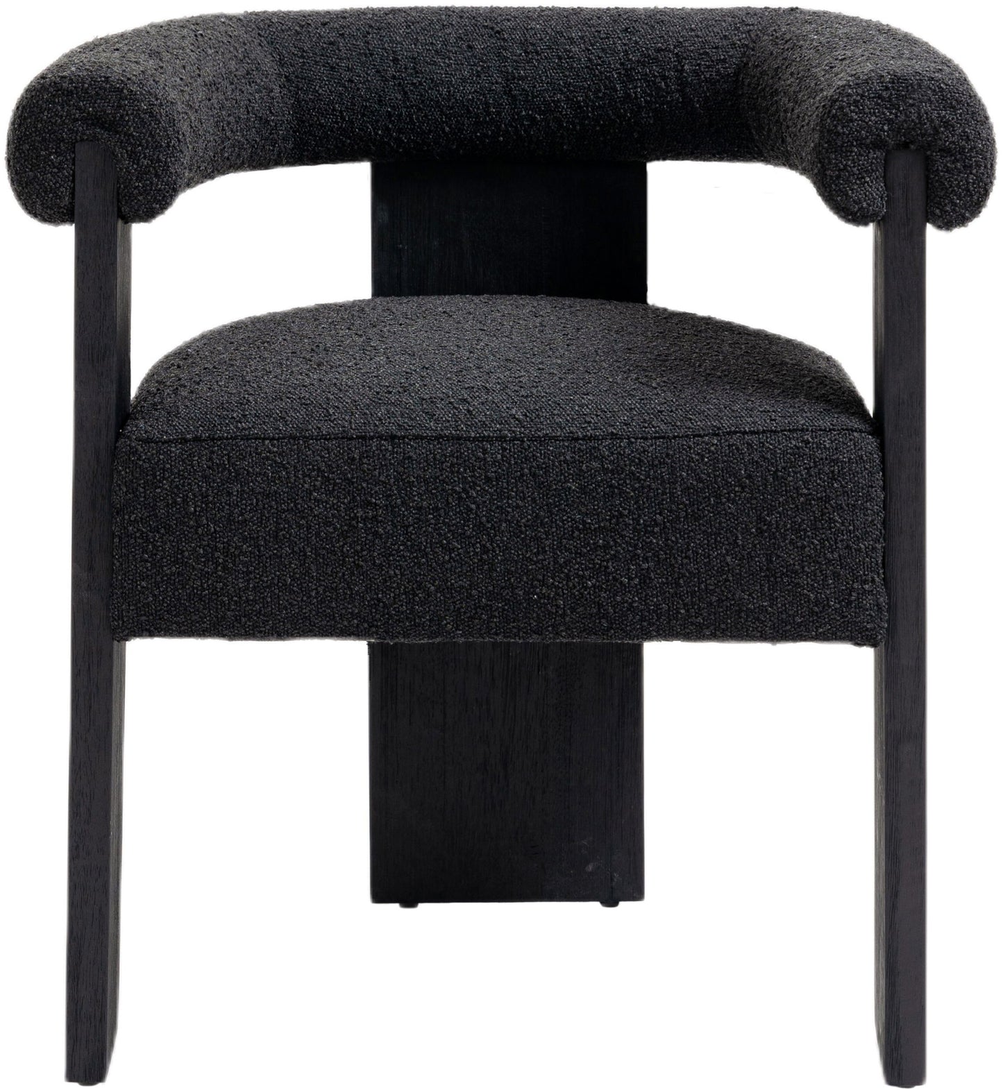 Barrel - Dining Chair - Black Legs