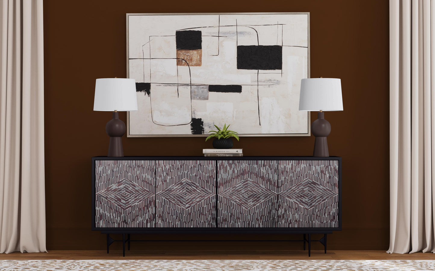 Groton - Table Lamp - Chocolate