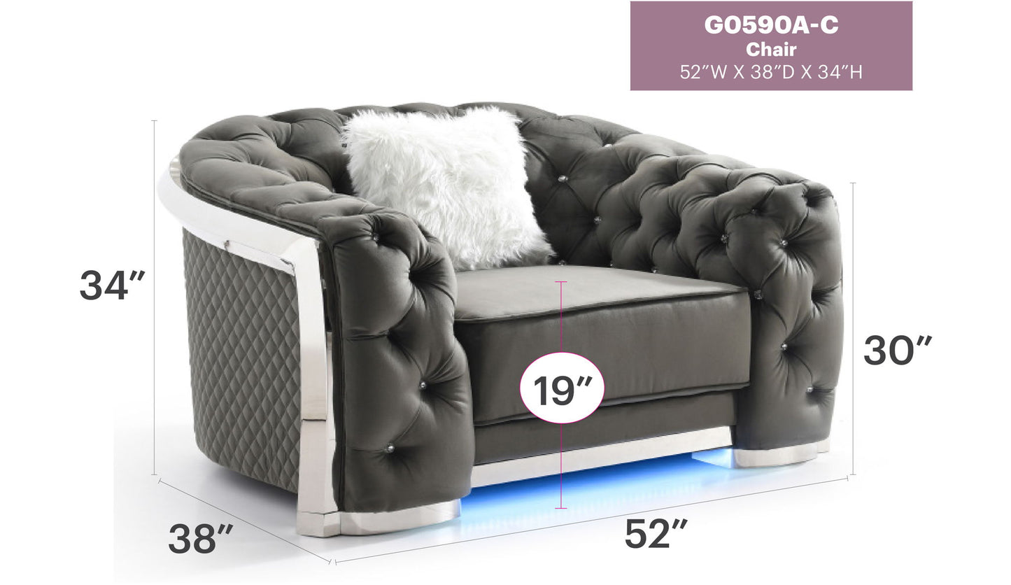 Glory Furniture - Sapphire - Chair