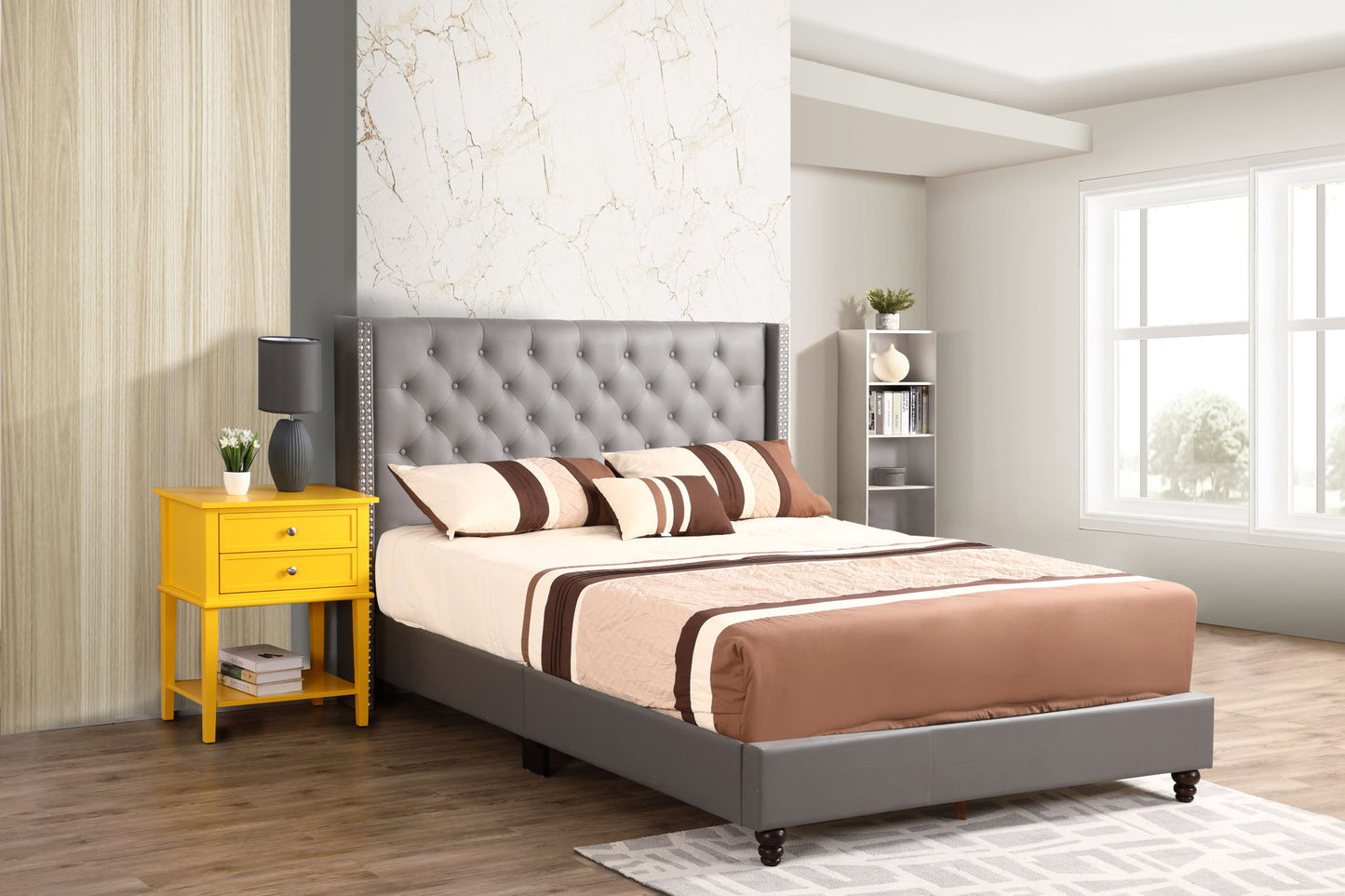 Glory Furniture - Julie - Upholstered Bed