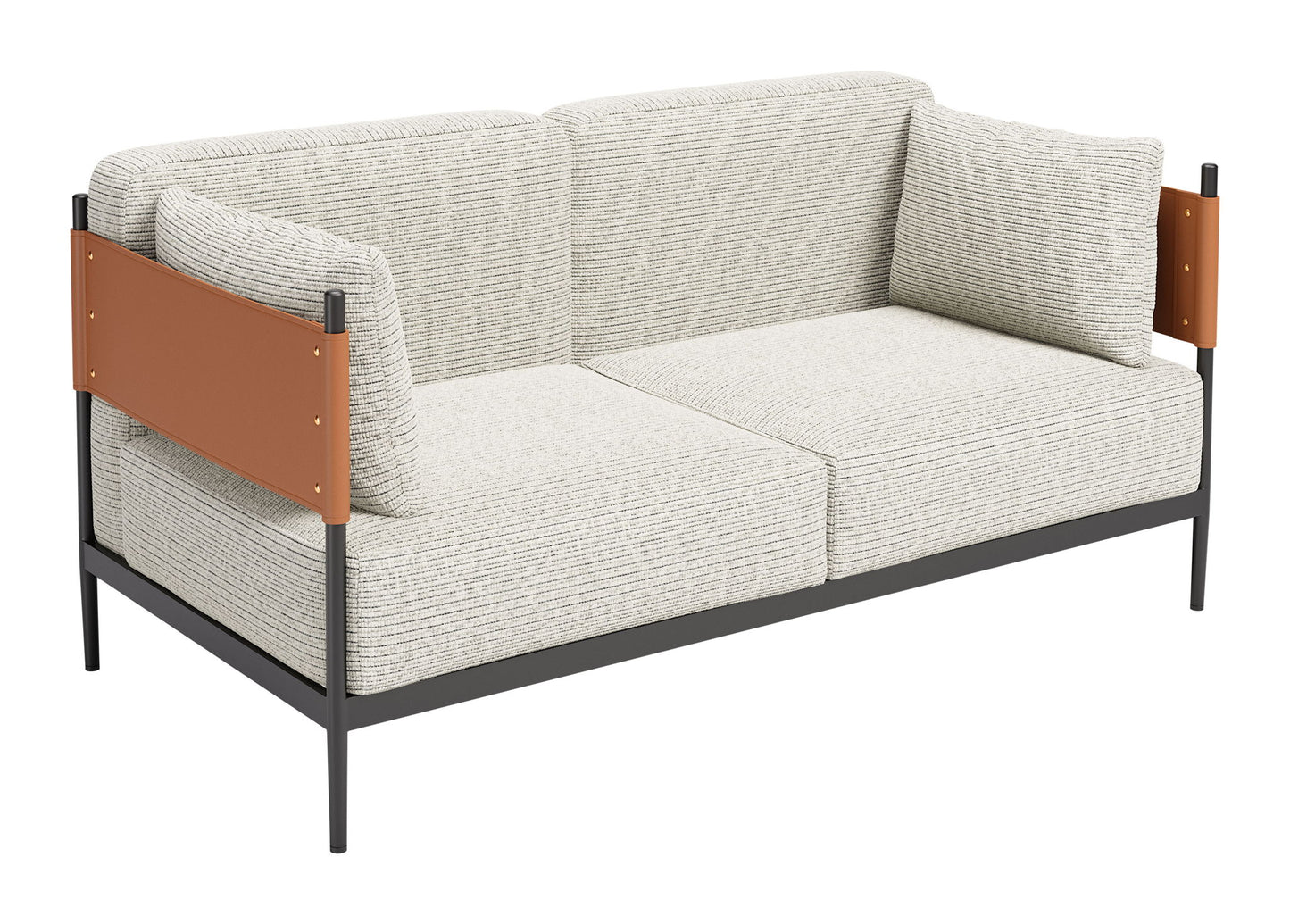 Stirbe - Loveseat - Gray