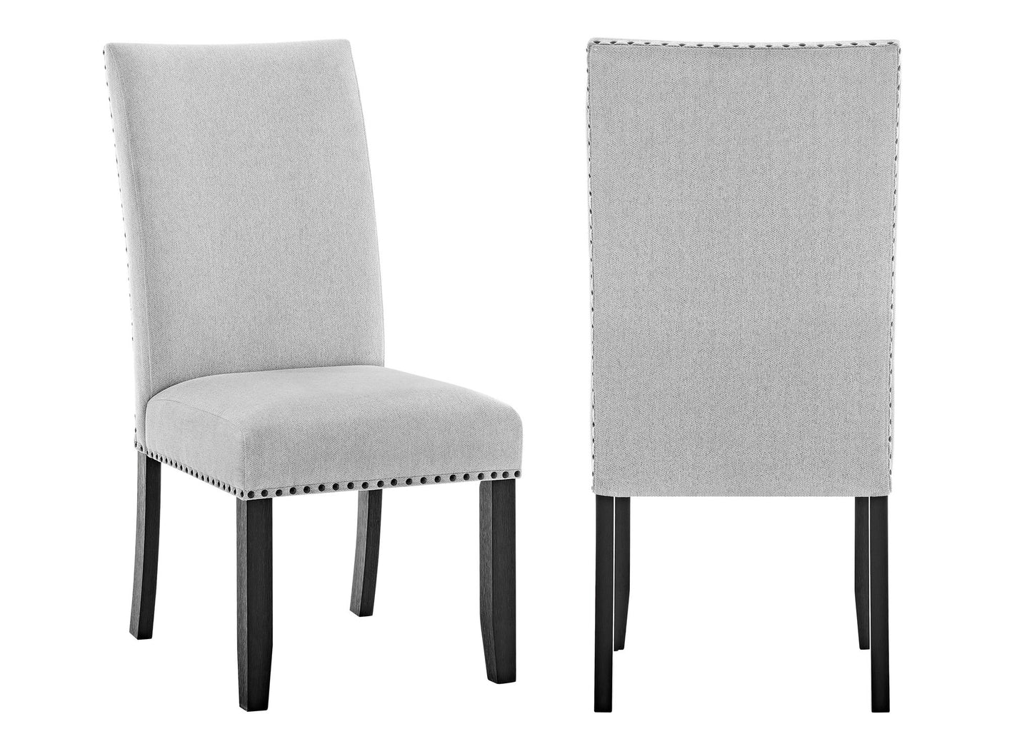 Vance - 5 Piece Dining Room Set - White / Gray