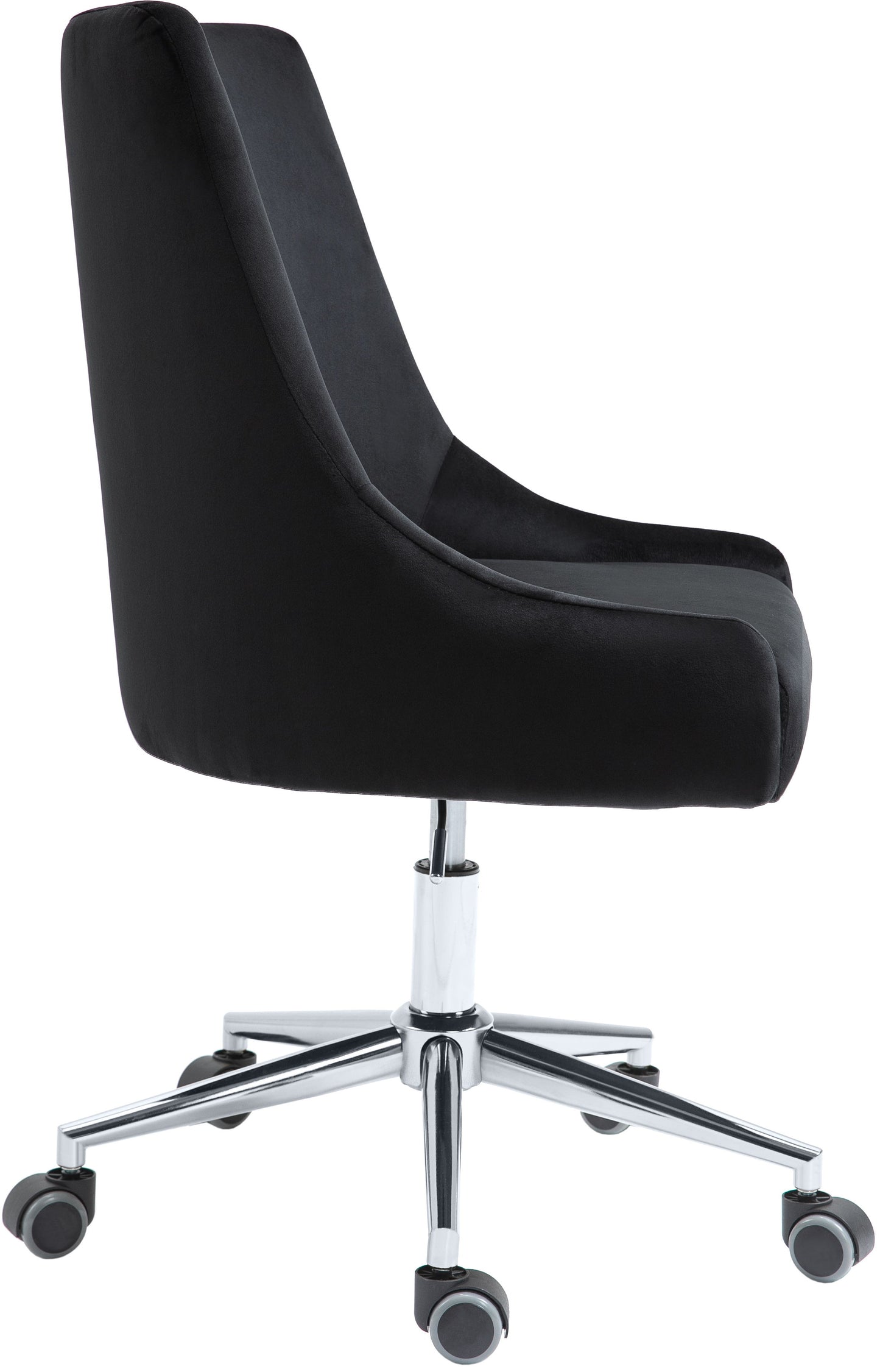 Karina - Office Chair with Chrome Legs