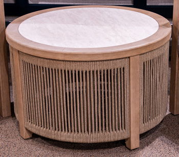 Spooners Cove - Round Cocktail Table - Beige