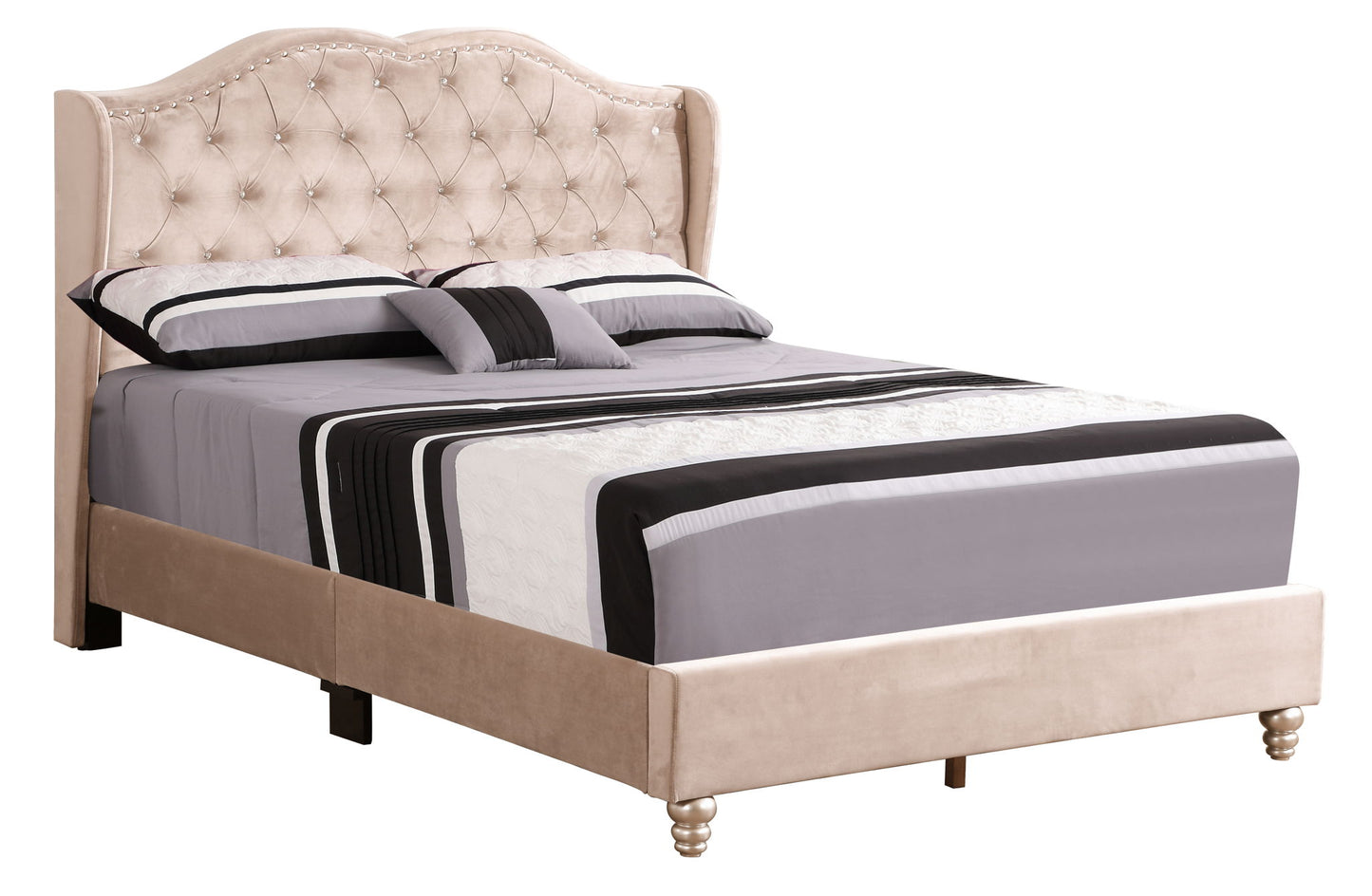 Glory Furniture - Joy - Upholstered Bed
