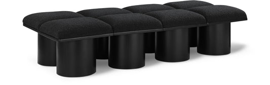 Pavilion - 8 Piece Modular Bench With Black Base