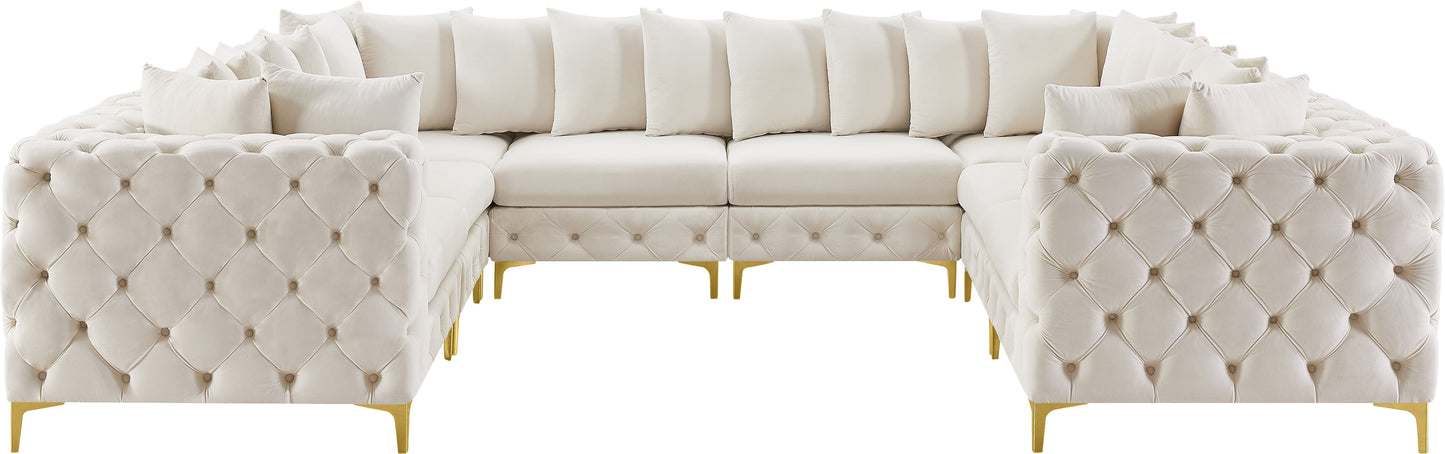 Tremblay - Modular Sectional 8 Piece - Cream - Fabric