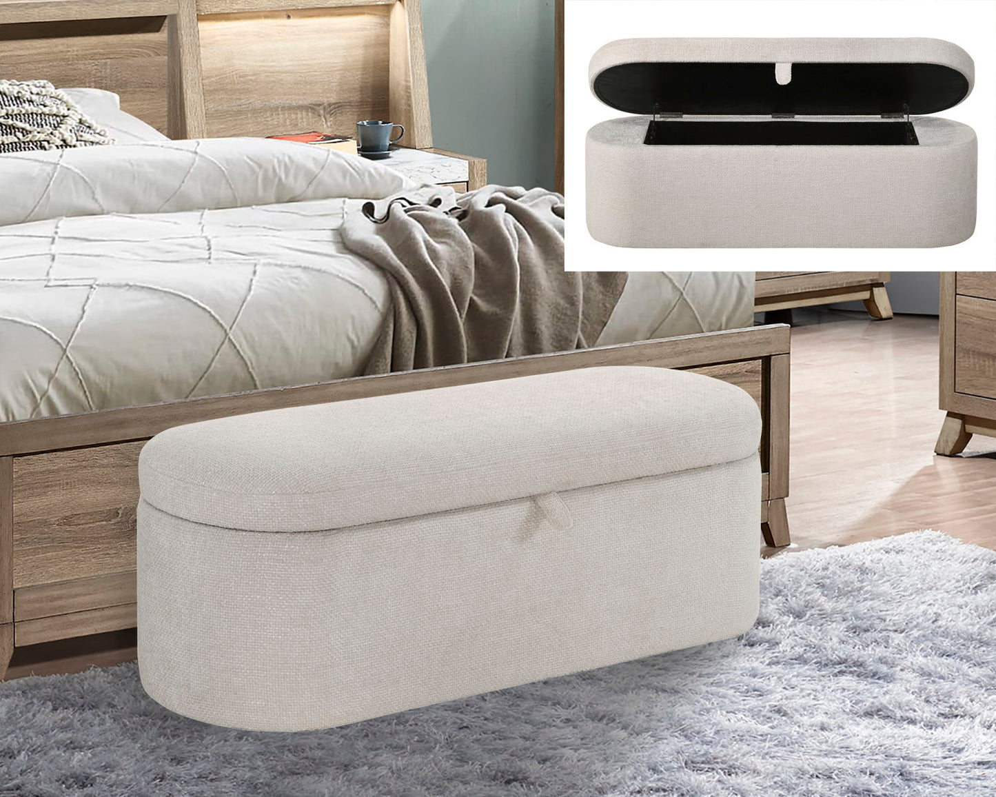 Philipa - Storage Bench