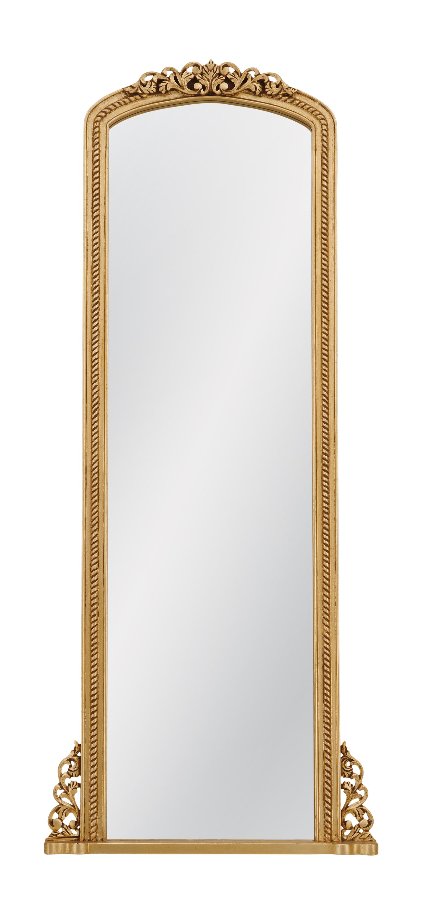 Cena - Floor Mirror - Antique Gold