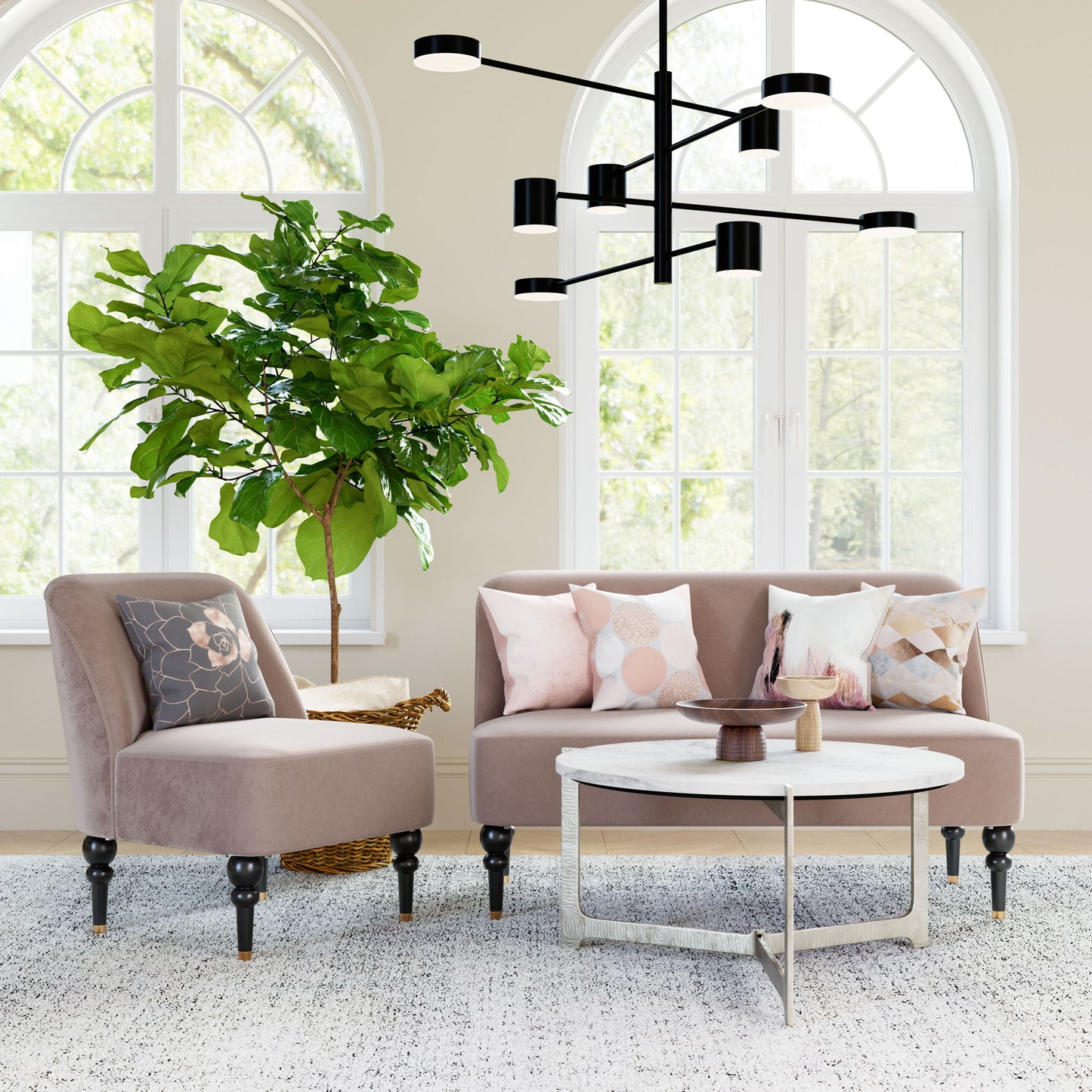 Bintulu - Loveseat - Taupe