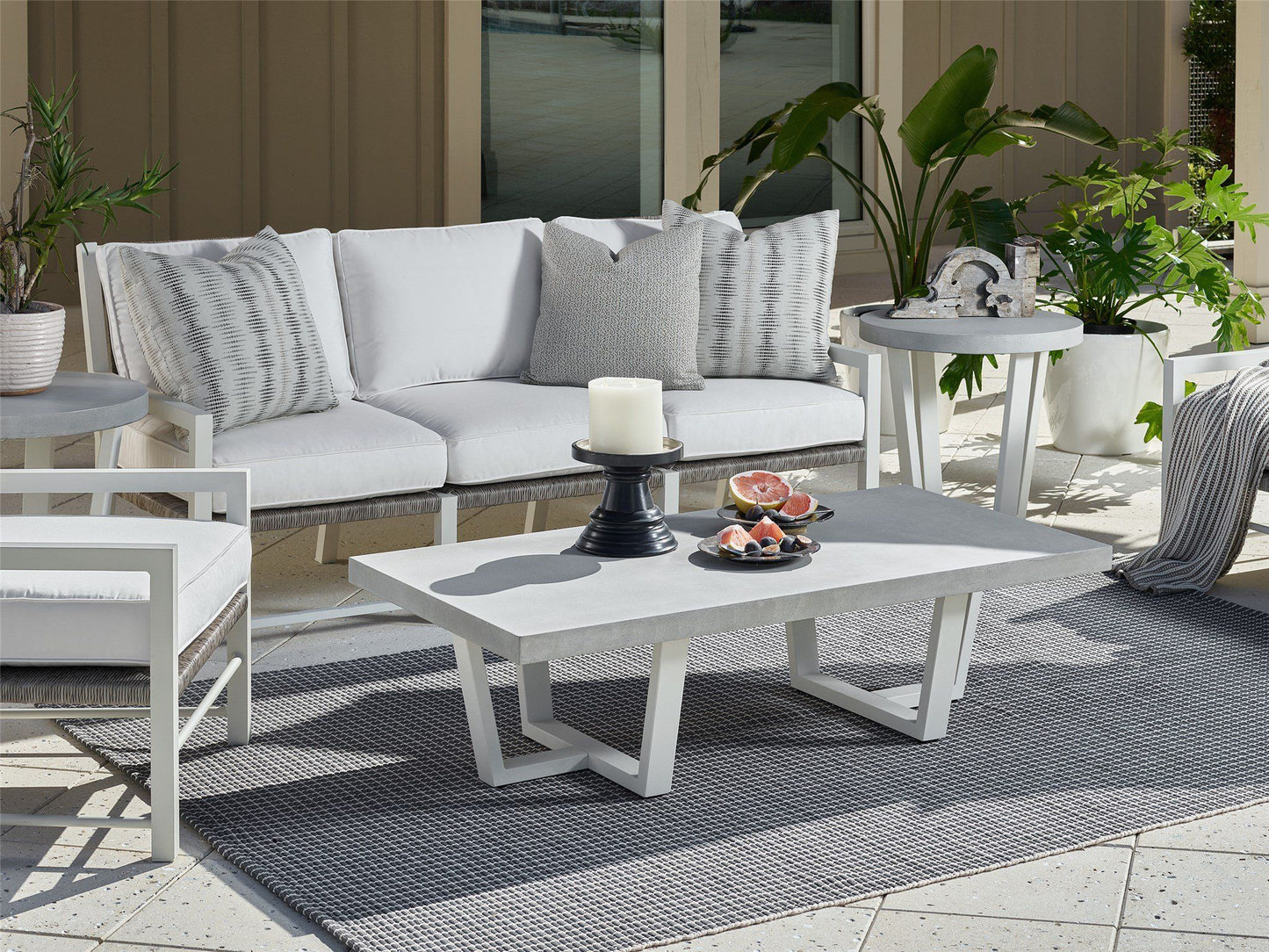 Coastal Living Outdoor / South Beach - End Table - Gray