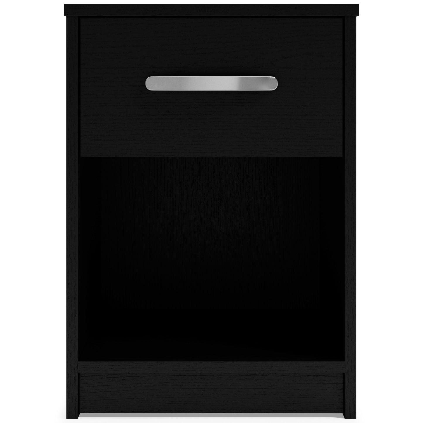 Finch - One Drawer Night Stand - 23" Height - Black