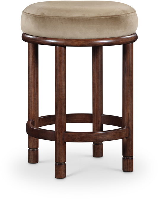 Monette - Counter Stool With Brown Base