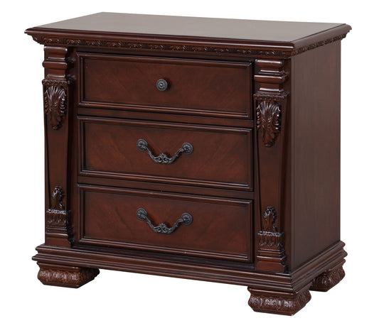 Lyndon - 2 Drawer Nighstand - Cherry