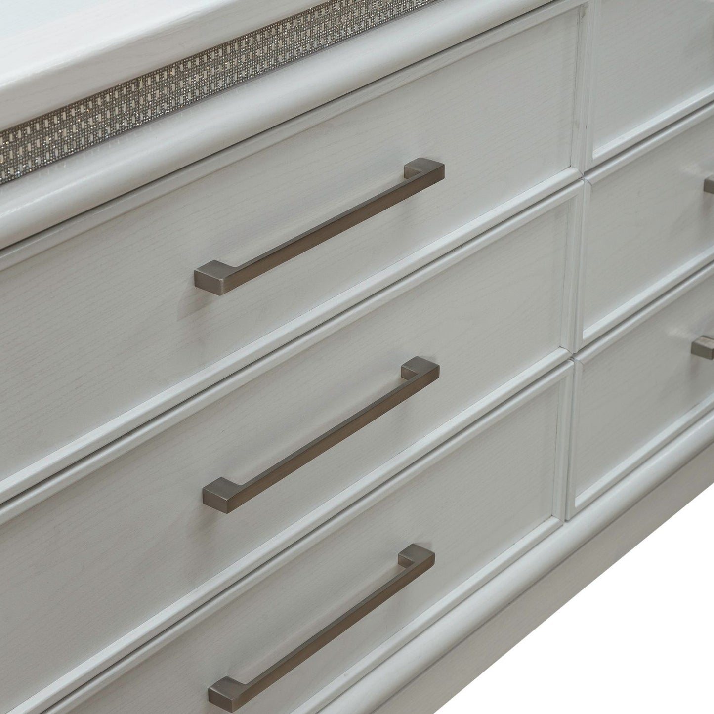 Reflections - 6 Drawer Dresser With Lights - White