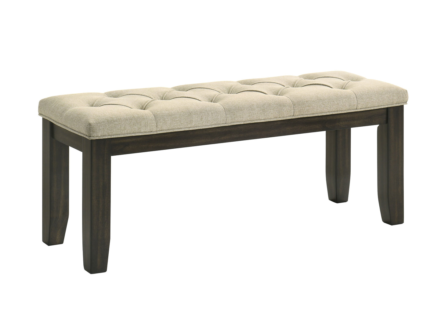 Herbert - Bench - Espresso / Beige