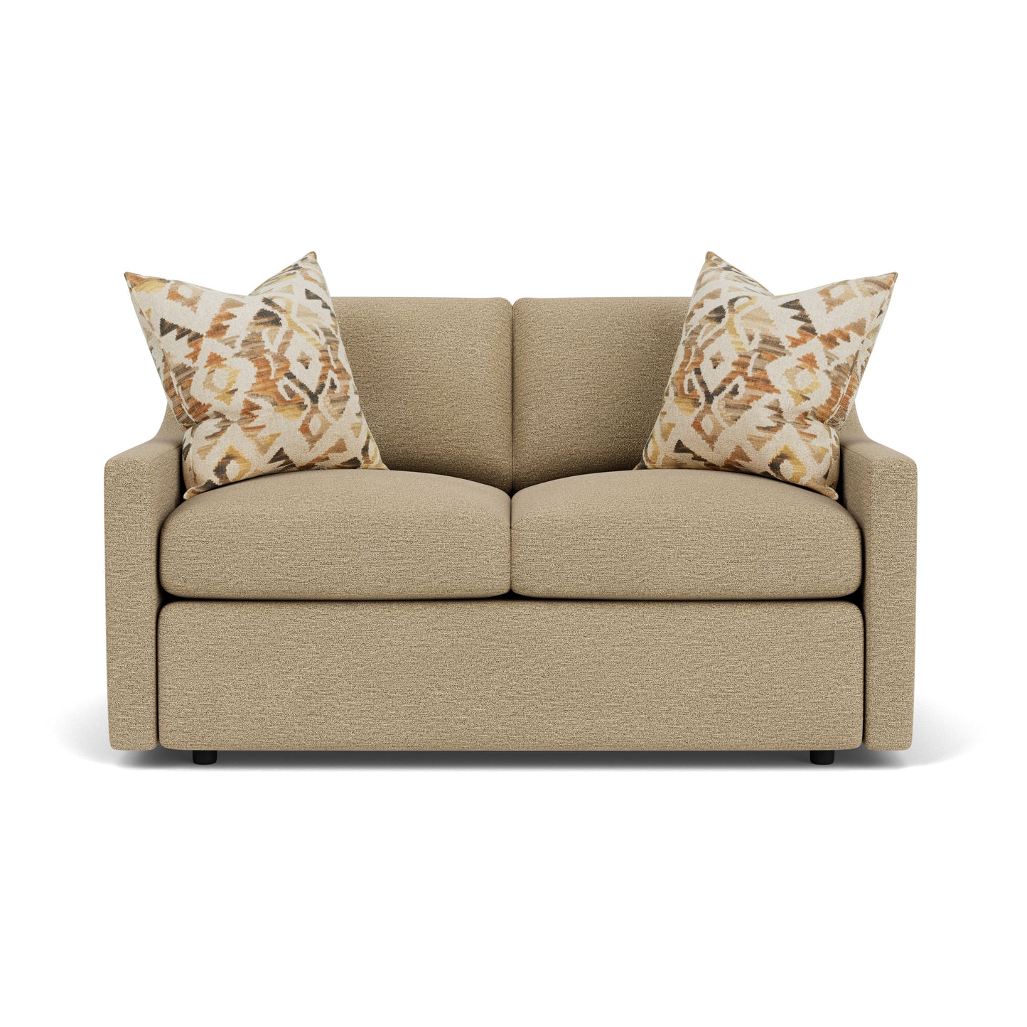 Sky - Upholstered Loveseat - Pearl Silver