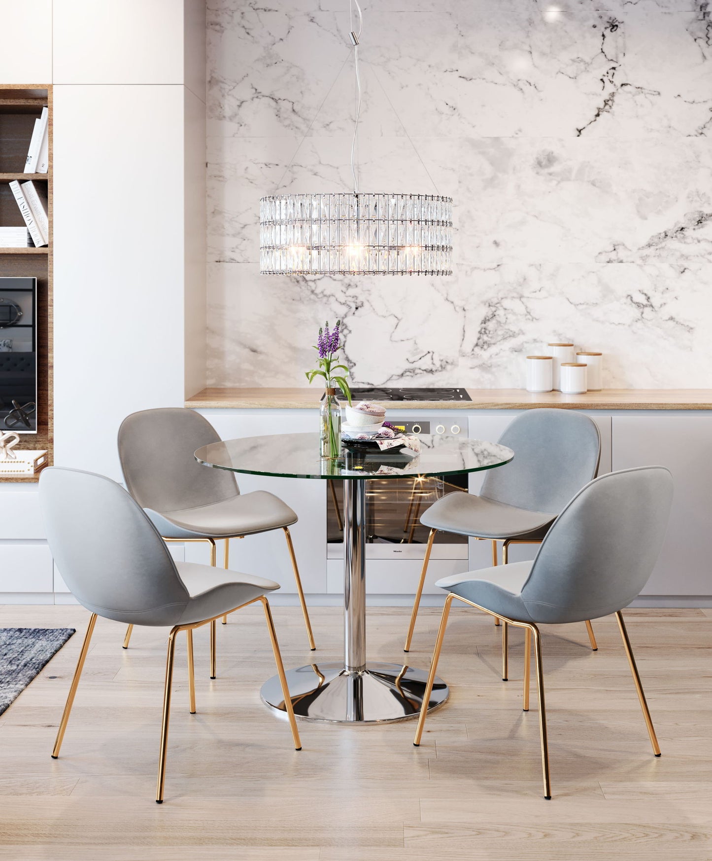 Jena - Ceiling Lamp - Chrome