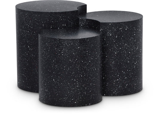 Dimple - 20" 3 Piece Modular End Table - Terazzo Finish