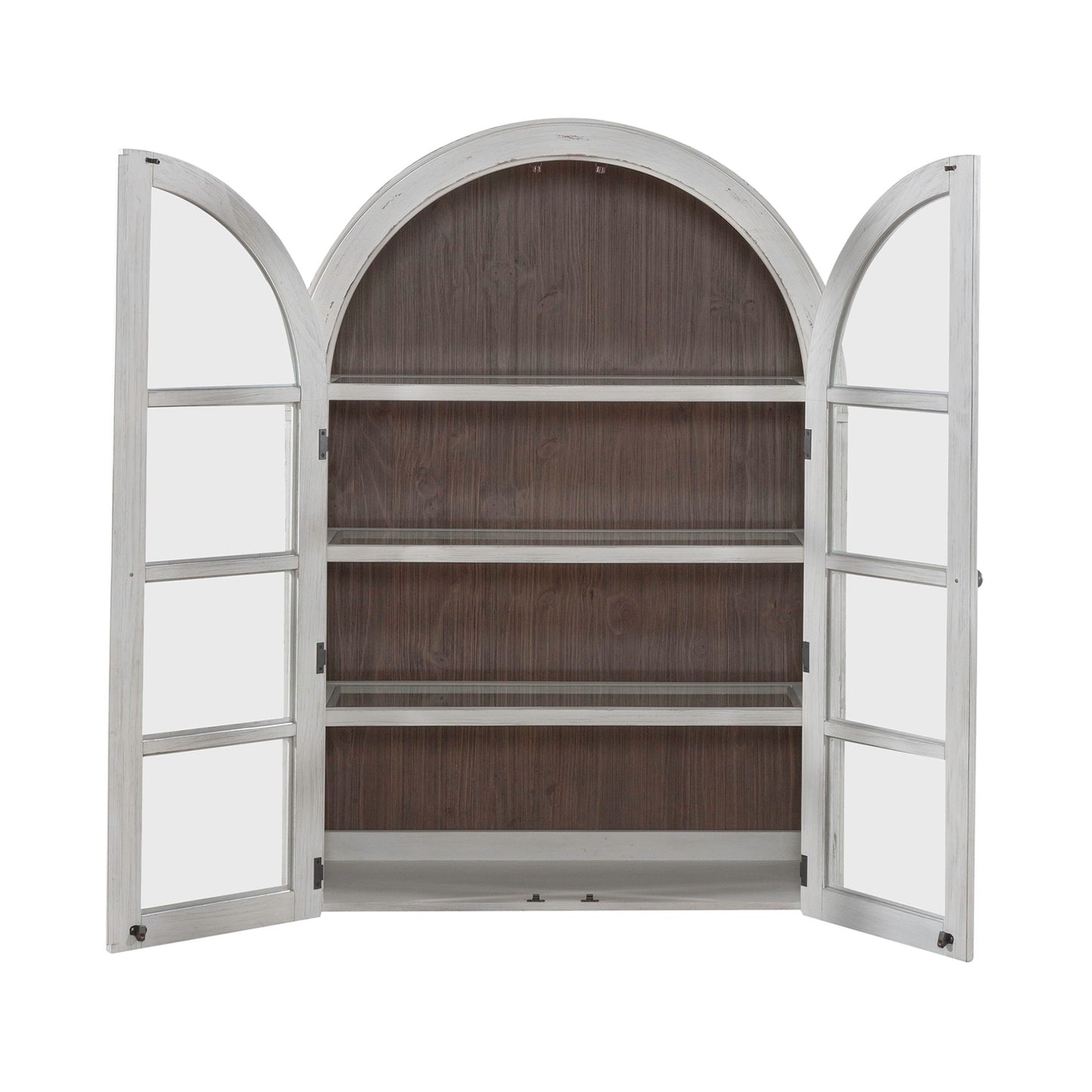 River Place - Curio Hutch - White