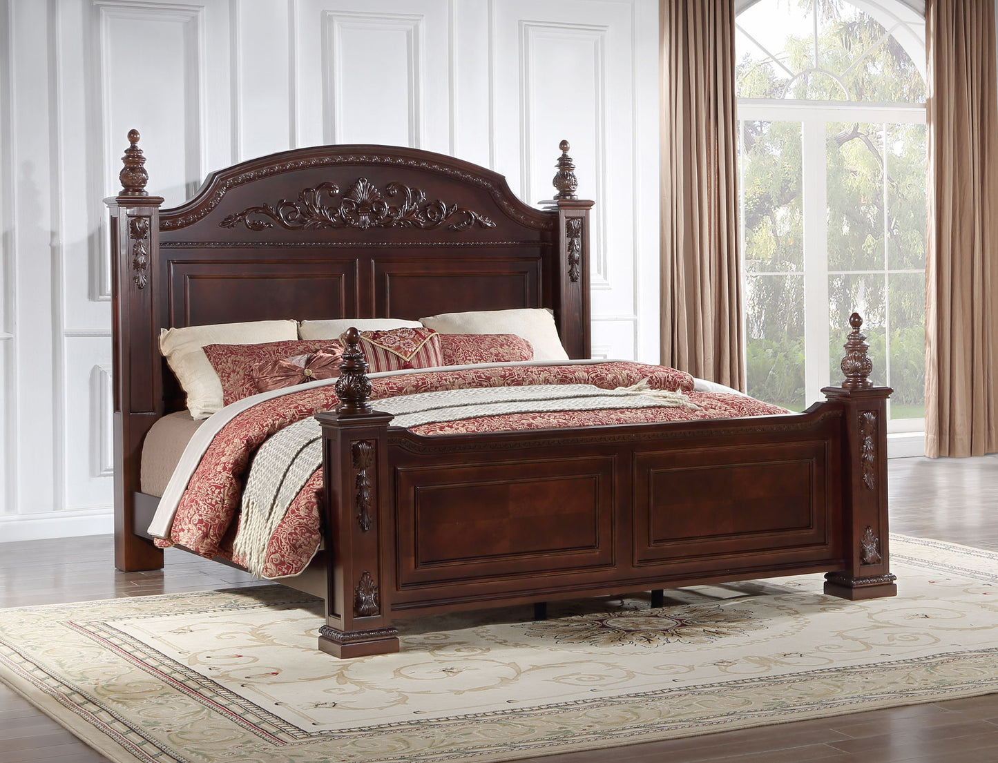 Glory Furniture - Lyndon - Poster Bed