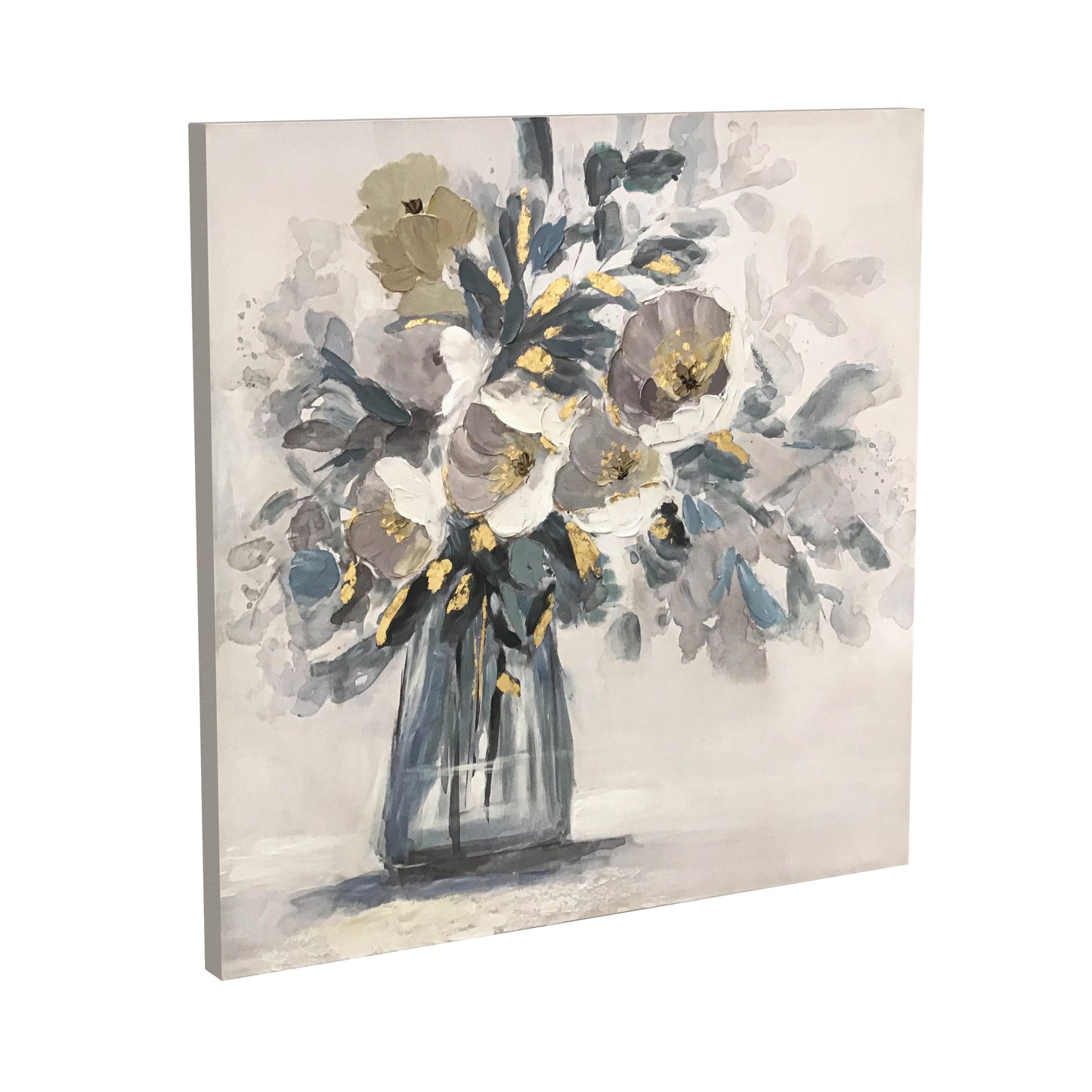 Chloe Canvas Art - Beige