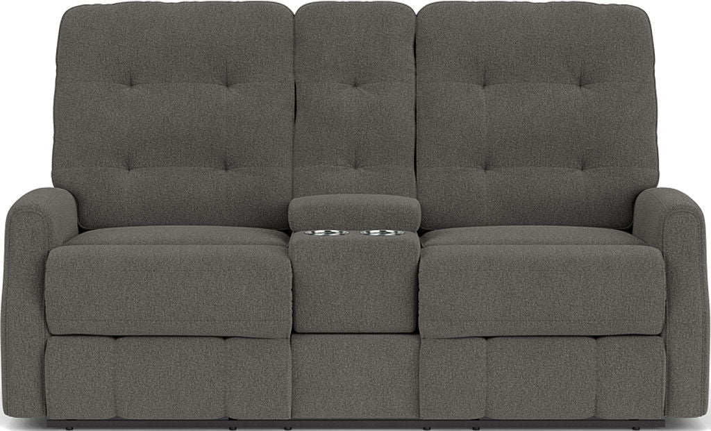 Devon - Loveseat With Console