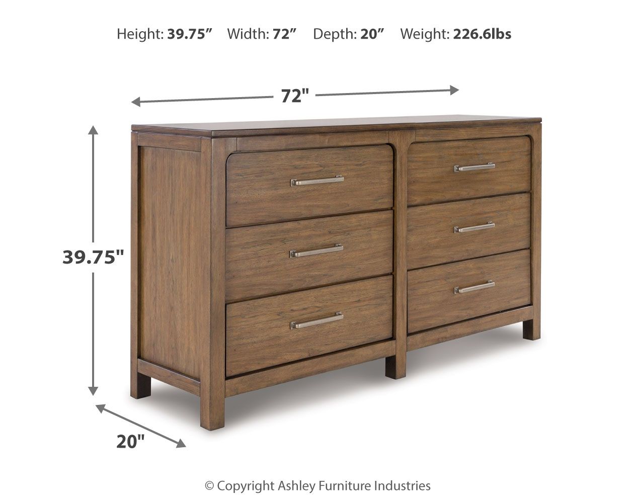 Cabalynn - Light Brown - Dresser