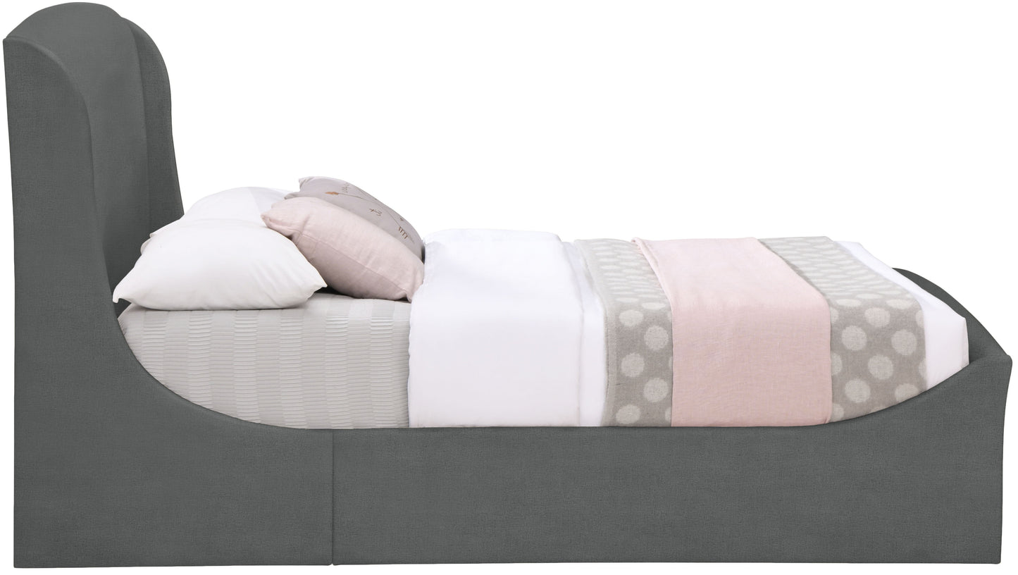 Tess - King Bed - Gray