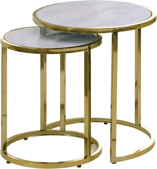 Massimo - End Table - Gold