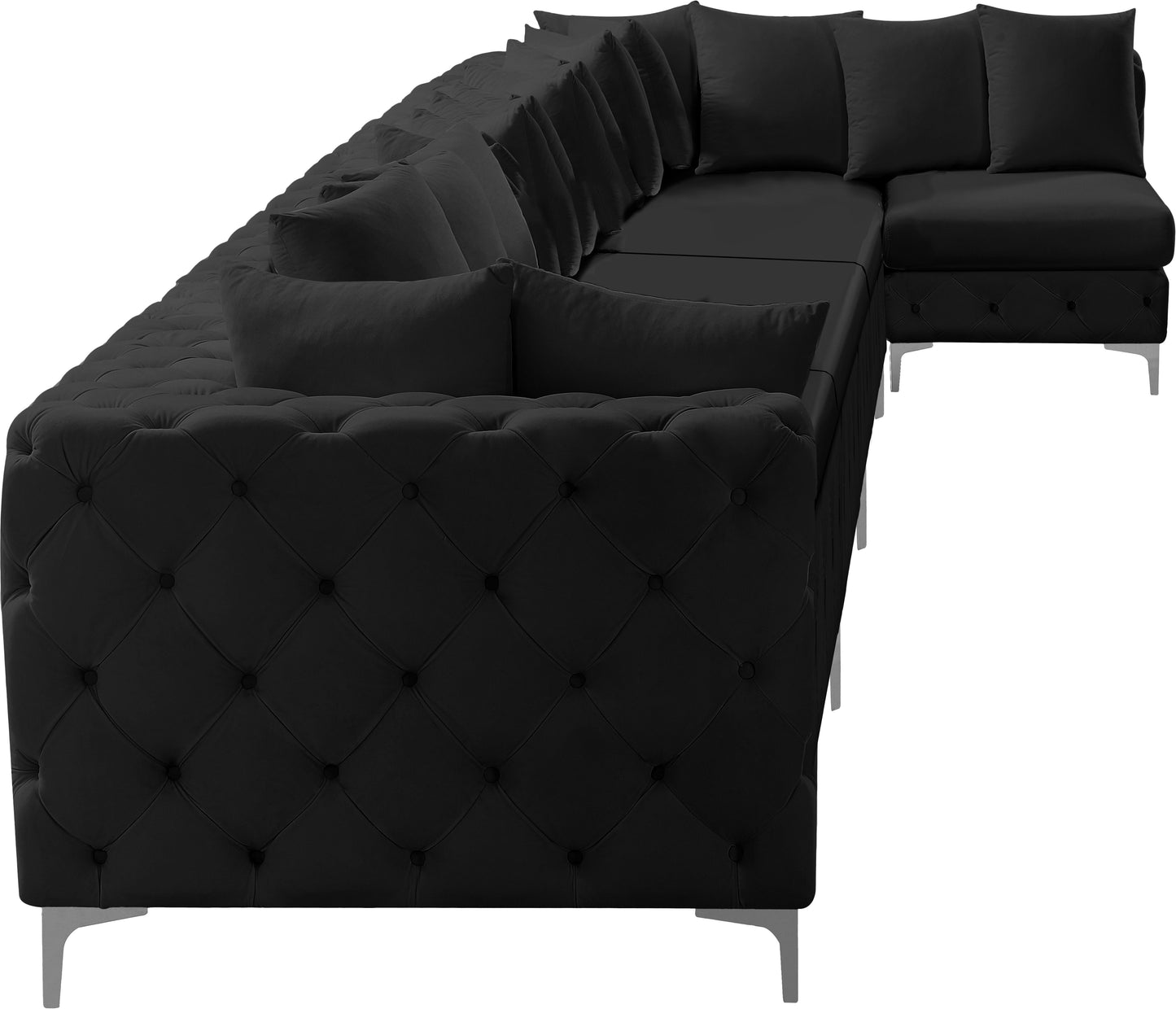 Tremblay - Modular Sectional 7 Piece - Black - Modern & Contemporary