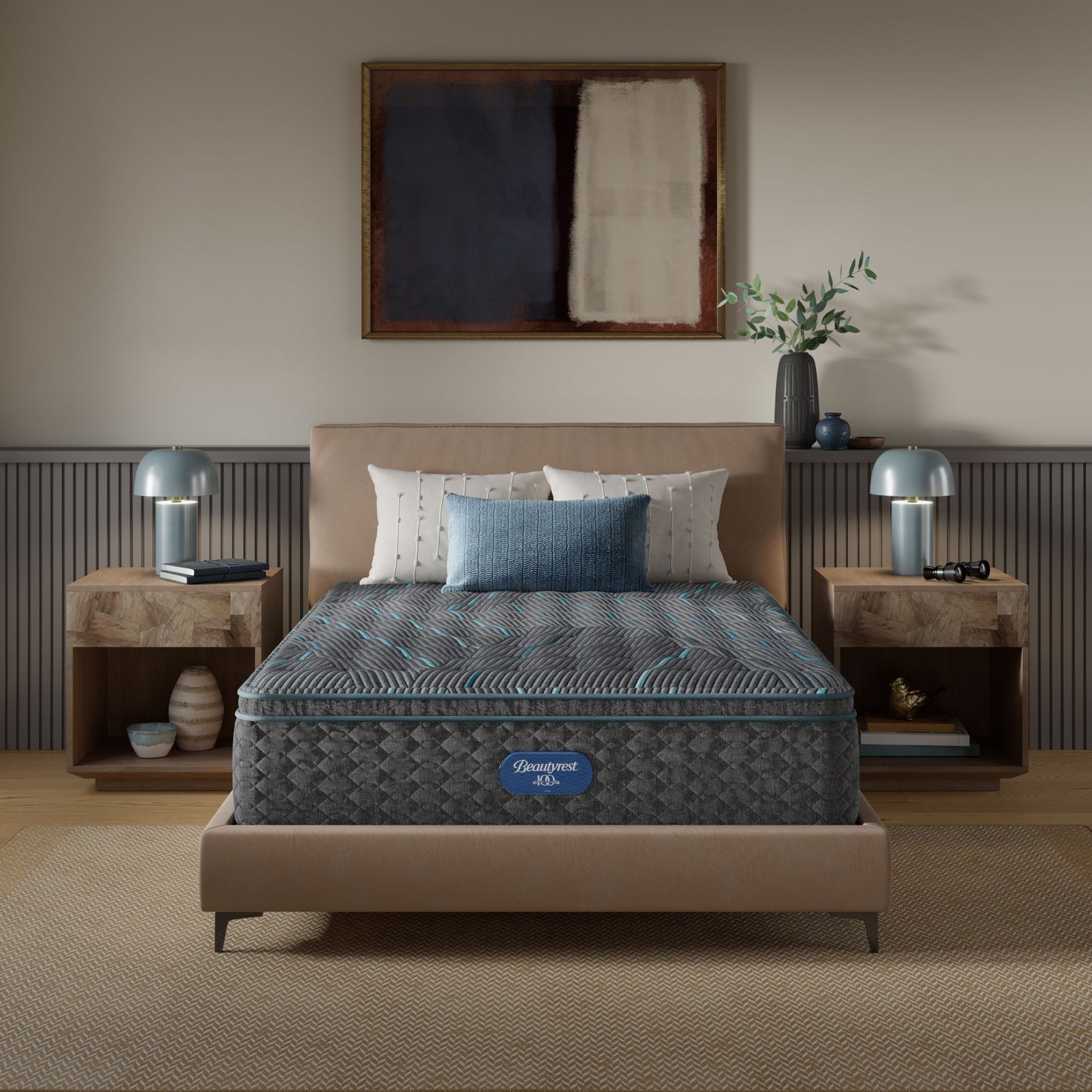Beautyrest - Level Two Medium Firm Pillow Top Mattress