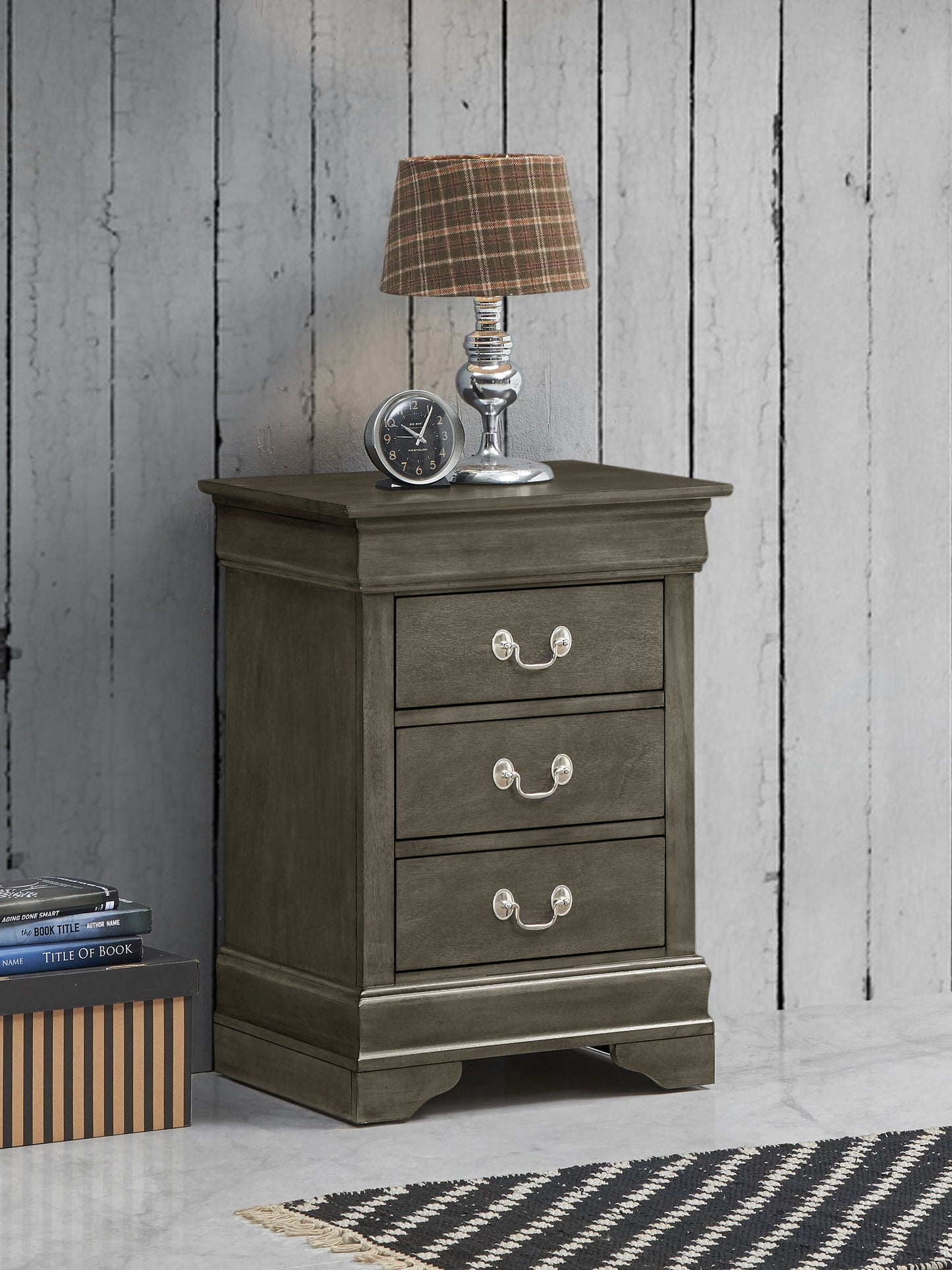 Glory Furniture - Louis Phillipe - Nightstand