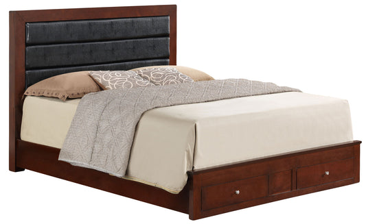 Glory Furniture - Burlington - Upholstered Storage Bed