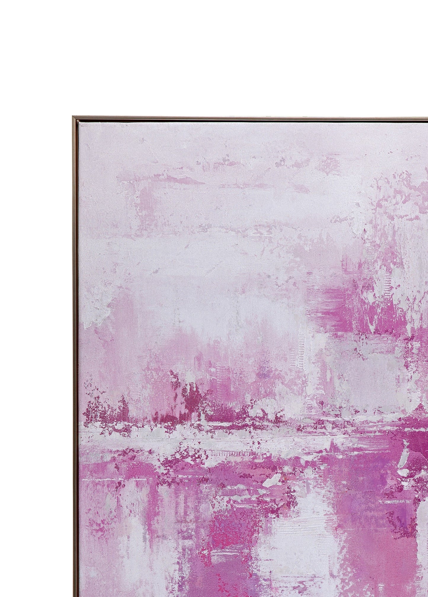 Settled Canvas Art - Pink
