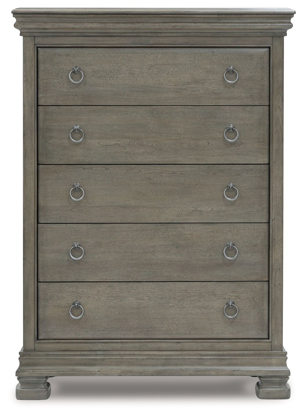 Lexorne - Five Drawer Chest - Gray