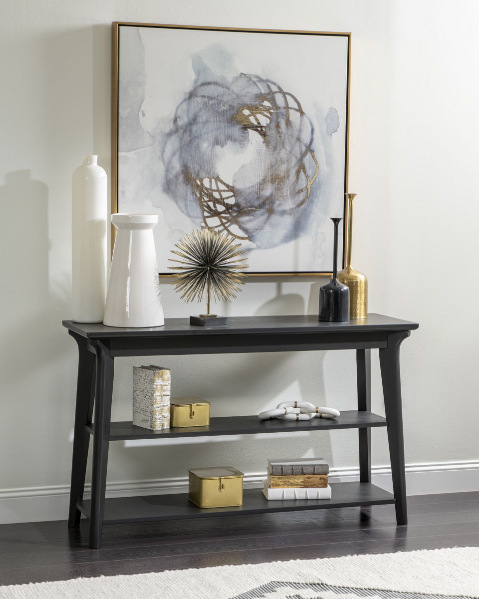 Avery - Sofa Table - Black