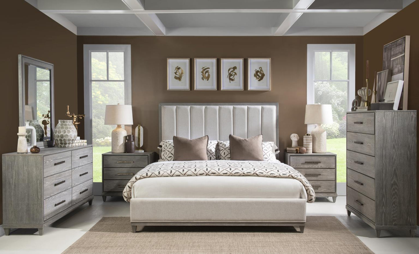 Artesia - Complete Upholstered Bed