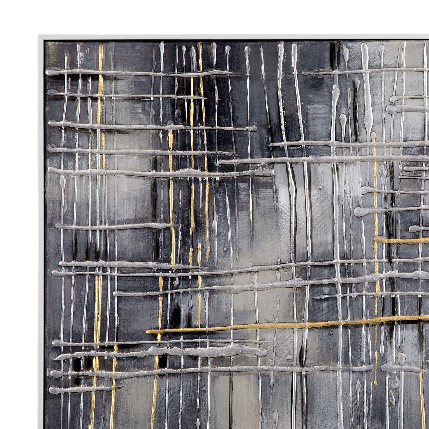 Logistics Canvas Art - Dark Gray