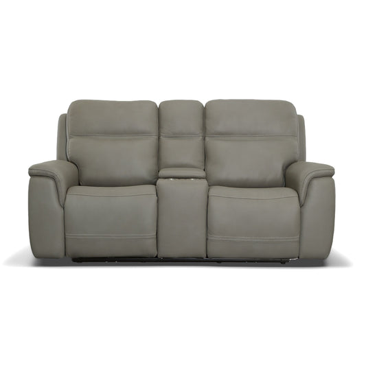 Sawyer - Power Reclining Loveseat With Console, Power Headrests, Lumbar