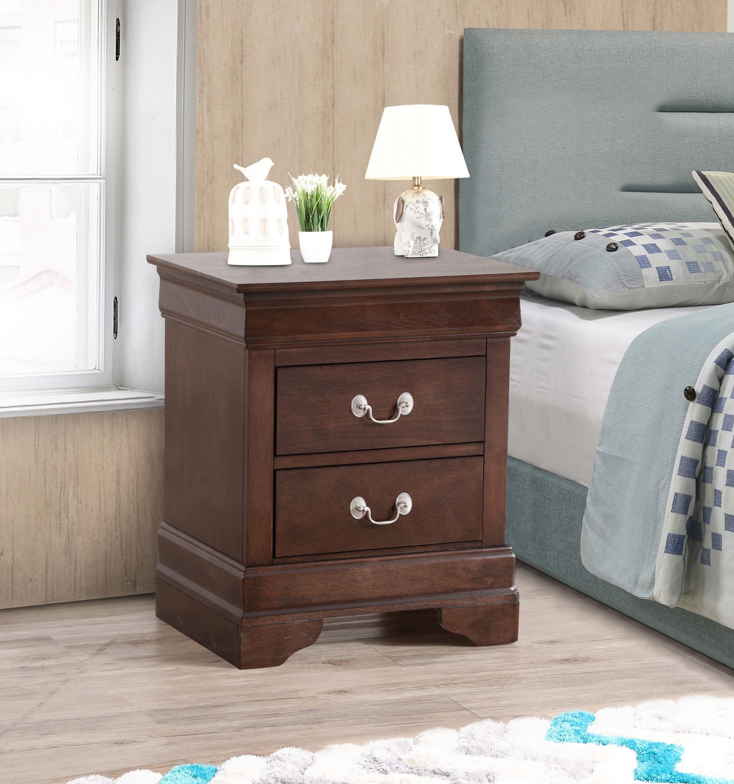 Glory Furniture - Louis Phillipe - Nightstand