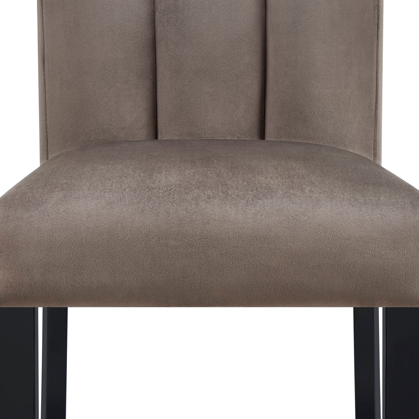 Vega - 5 Piece Counter Dining Room Set - Gray / Black