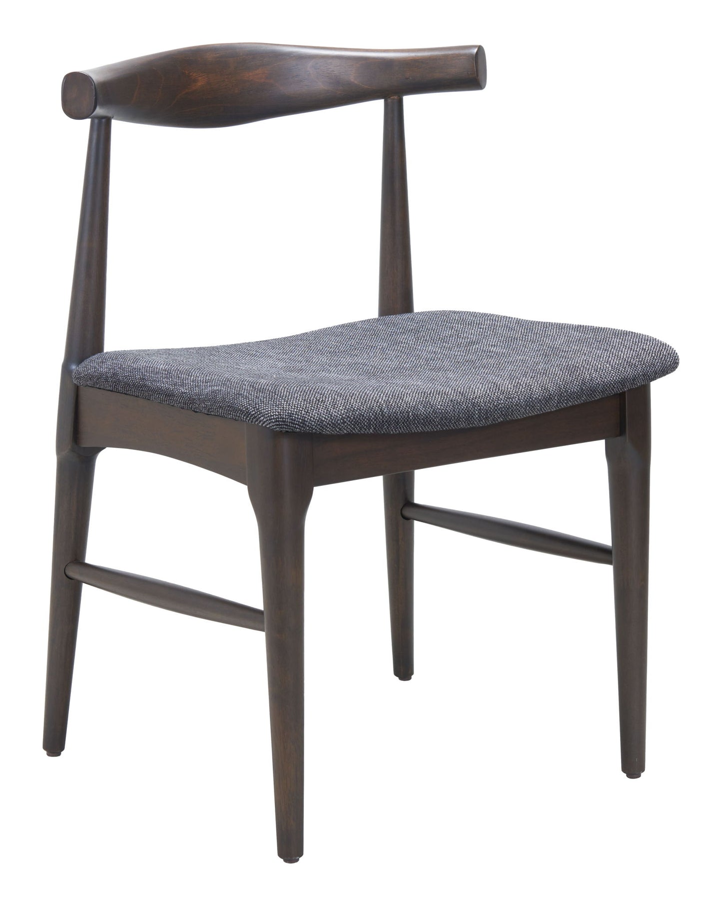 Tuzka - Dining Chair (Set of 2) - Gray & Espresso