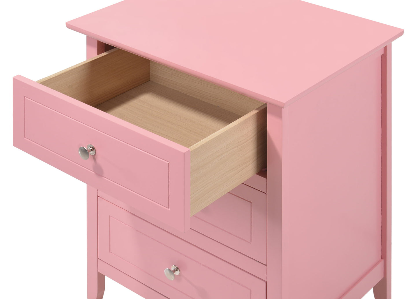 Glory Furniture - Daniel - 3 Drawer Nightstand