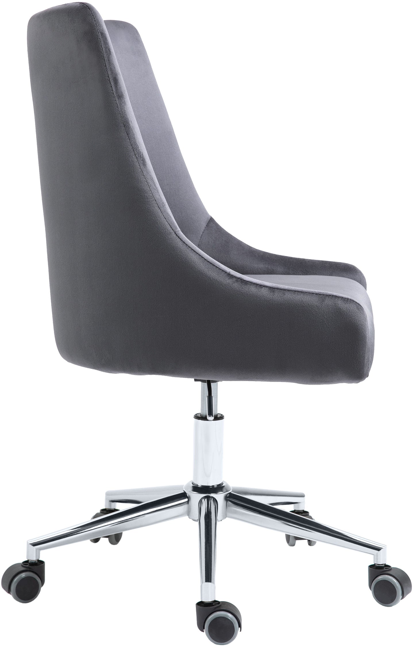 Karina - Office Chair with Chrome Legs