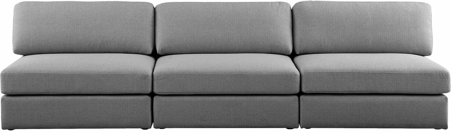 Beckham - Modular 3 Seats Armless Sofa