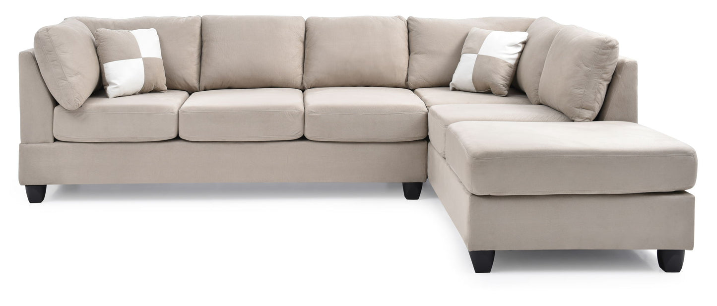 Glory Furniture - Malone - Sectional