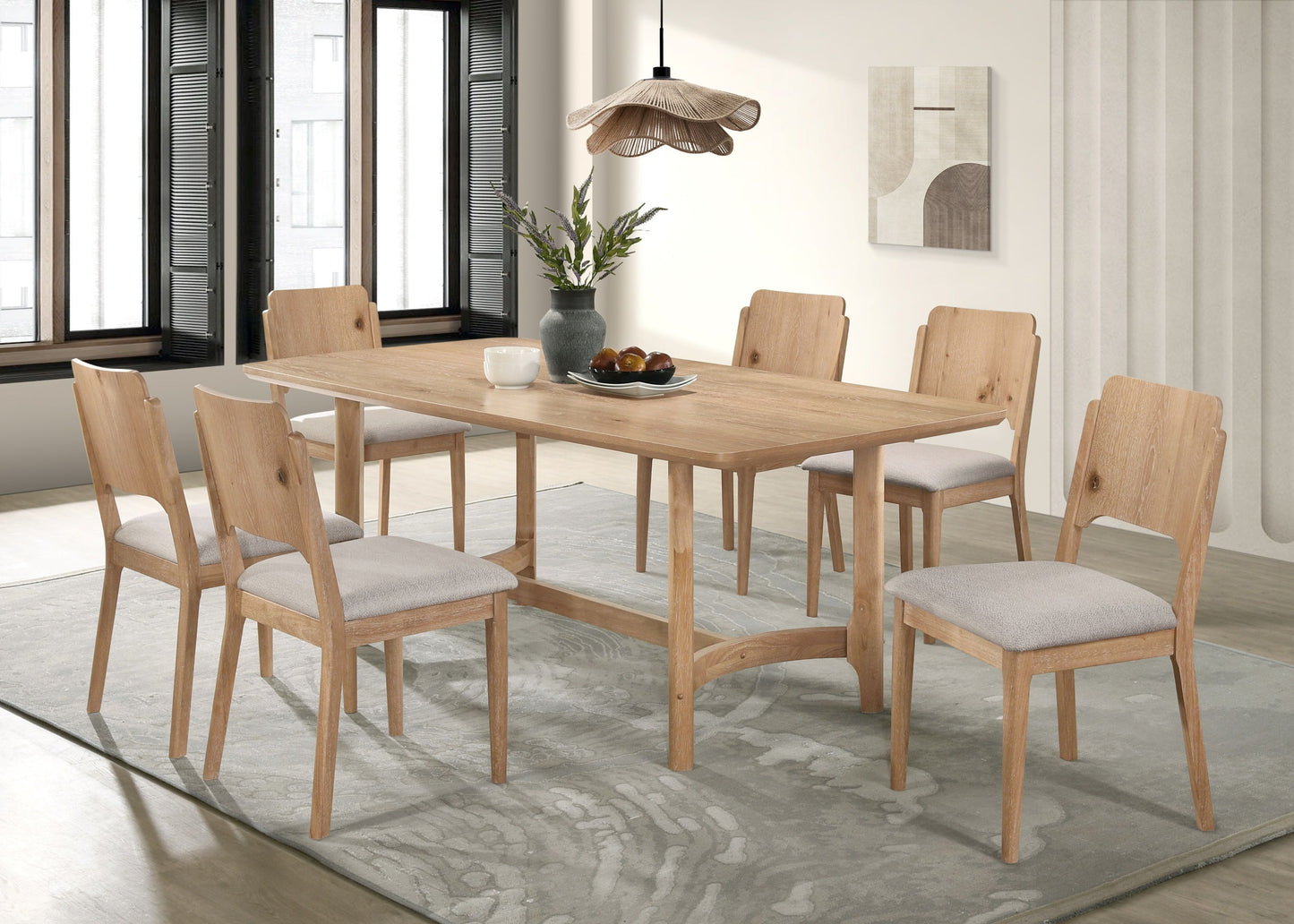 Arden - Dining Table - Light Brown