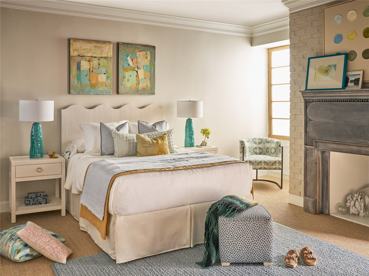 Weekender Coastal Living Home - Surf City Bed Headboard