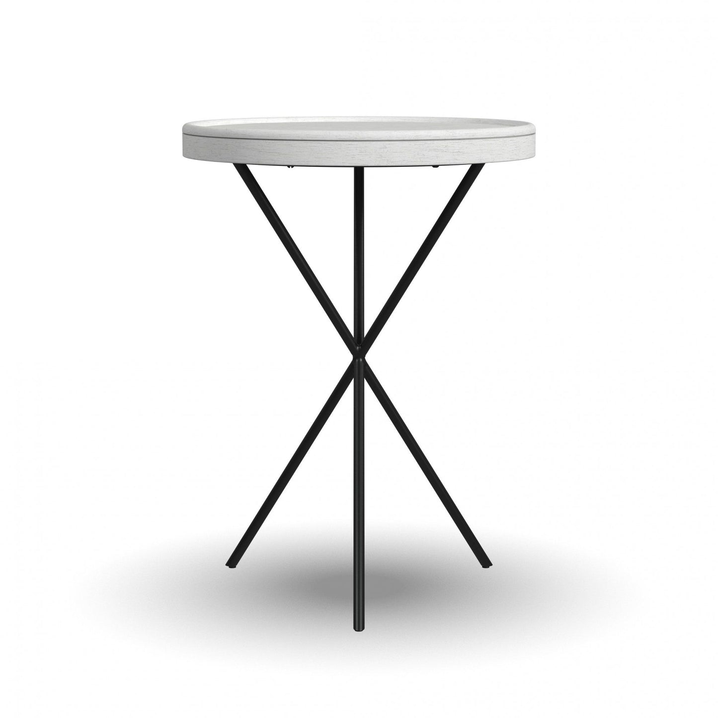 Melody - Chairside Table - White